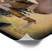 Amerikaans Poster van prinses en paarden (Hoek)