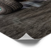 Amerikaans Poster van Rat Rod (Hoek)