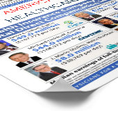 Amerikaans Poster voor gezondheidszorg (Hoek)