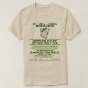 Amerikaans Poster voor het herstel van de burgeroo T-shirt