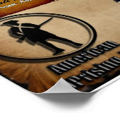 Amerikaans Poster voor opstand 2de wijziging (Hoek)