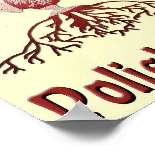 Amerikaans Poster voor Poolse wortelen (Hoek)