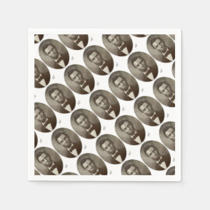 Amerikaans President Abe Lincoln  Portret Servet