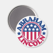 Amerikaans President Abraham Lincoln Magneet (Voorkant / Achterkant)