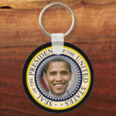 Amerikaans President Barack Obama in 2012 Sleutelhanger (Voorkant)