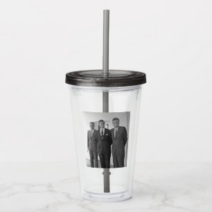 Amerikaans President John Kennedy & Broers, Camelo Acryl Drinkbeker