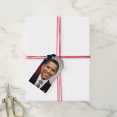 Amerikaans President kiest Barack Obama Cadeaulabel (Met Touw)
