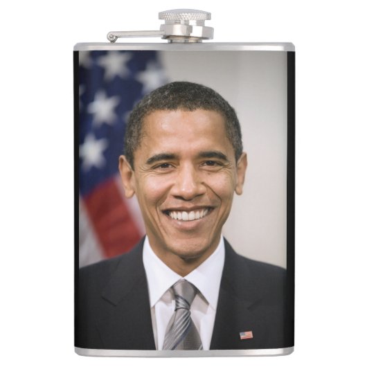 Amerikaans President kiest Barack Obama Heupfles (Voorkant)