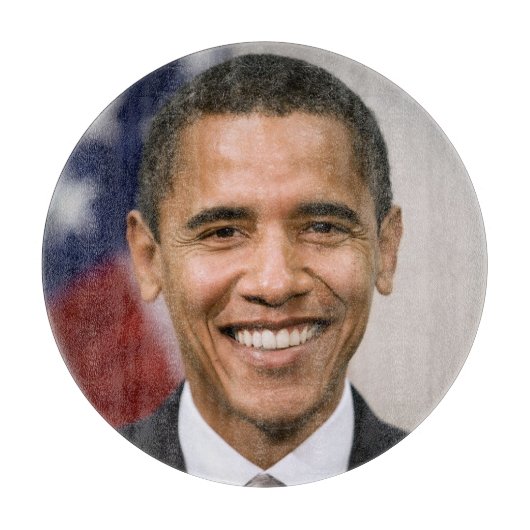 Amerikaans President kiest Barack Obama Snijplank (Voorkant)