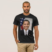 Amerikaans President kiest Barack Obama T-shirt (Voorkant volledig)