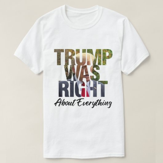 Amerikaans President Trump T-shirt design 2024 (Design voorkant)