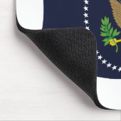 Amerikaans presidentieel zegel vlag muismat (Hoek)