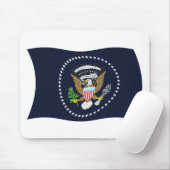 Amerikaans presidentieel zegel vlag muismat (Met muis)