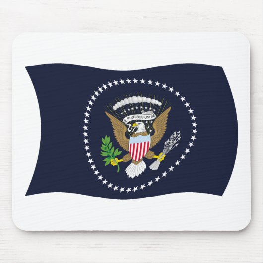 Amerikaans presidentieel zegel vlag muismat (Voorkant)