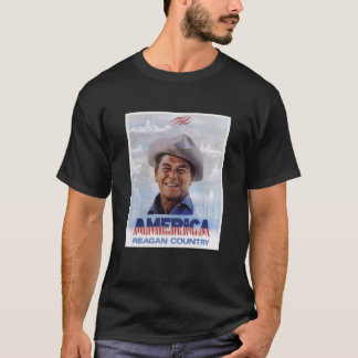 Amerikaans Reagan Land -  Campagne Po uit 1980 T-shirt