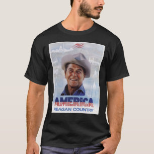 Amerikaans Reagan Land -  Campagne Po uit 1980 T-shirt