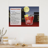 Amerikaans recept poster (Keuken)