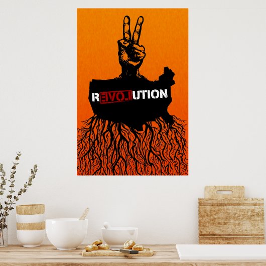 Amerikaans Revolutionair Poster (Keuken)
