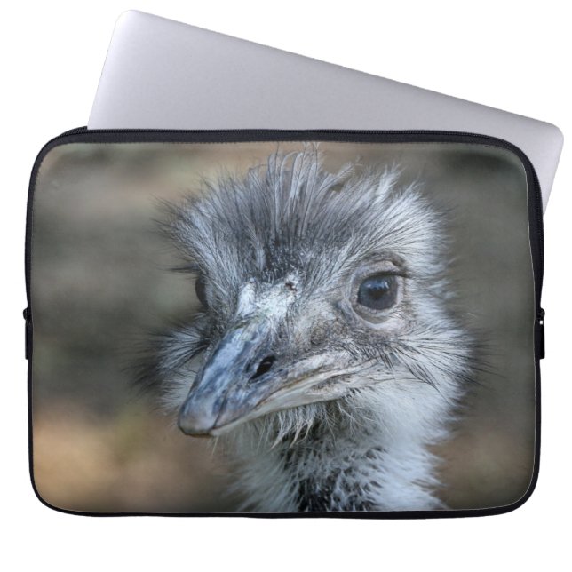 Amerikaans Rhea-portret Laptop Sleeve (Voorkant)
