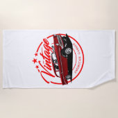 Amerikaans Rode Gasser Strandlaken (Voorkant)