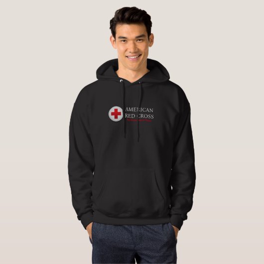 Amerikaans Rode Kruis Hoodie (Voorkant volledig)