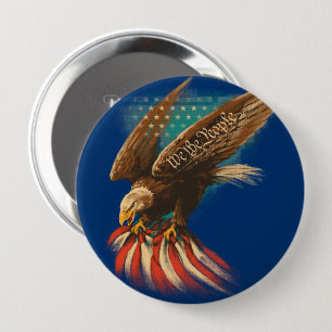  Amerikaans Ronde Button 4,0 Cm
