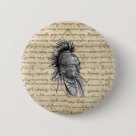 Amerikaans Ronde Button 5,7 Cm (Voorkant)