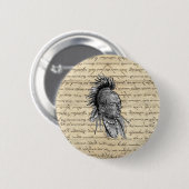 Amerikaans Ronde Button 5,7 Cm (Voorkant /achterkant)