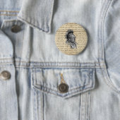 Amerikaans Ronde Button 5,7 Cm (In situ)