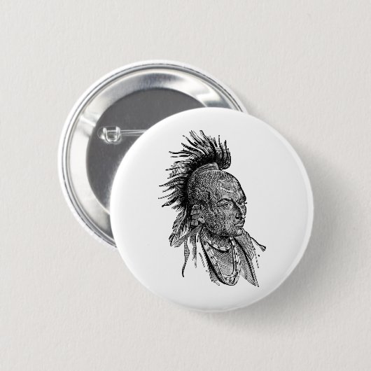 Amerikaans Ronde Button 5,7 Cm (Voorkant /achterkant)