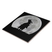 Amerikaans Roping Cowboy Land Western Tegeltje (Zijkant)