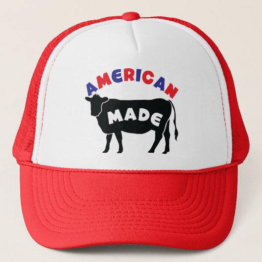 Amerikaans rundvlees trucker pet (Voorkant)