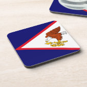 Amerikaans Samoa Bier Onderzetter (Linkerzijde)