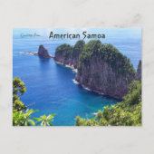 Amerikaans Samoa Briefkaart (Voorkant)