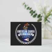 Amerikaans Samoa Briefkaart (Staand voorkant)
