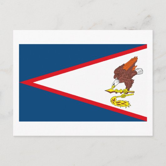 Amerikaans Samoa-Briefkaart Briefkaart (Voorkant)