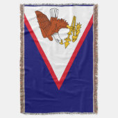 Amerikaans Samoa Deken (Voorkant Verticaal)