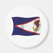 Amerikaans Samoa Flag Magnet (Voorkant)
