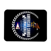 Amerikaans Samoa Magneet (Horizontaal)