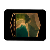 Amerikaans Samoa Magneet (Horizontaal)