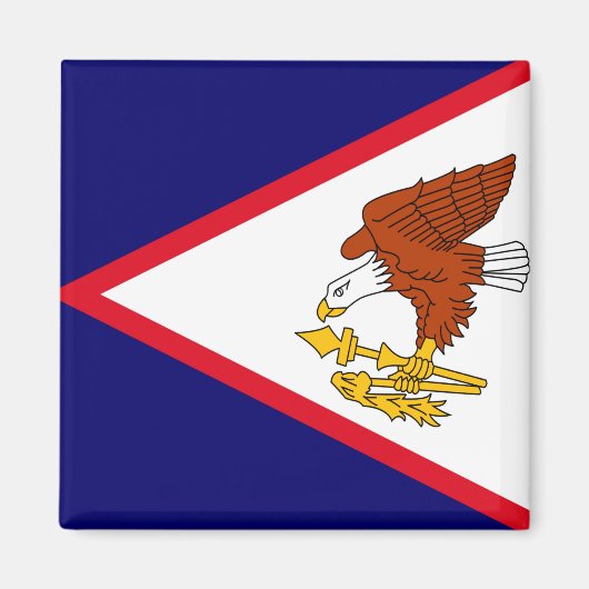 Amerikaans Samoa Magneet (Voorkant)