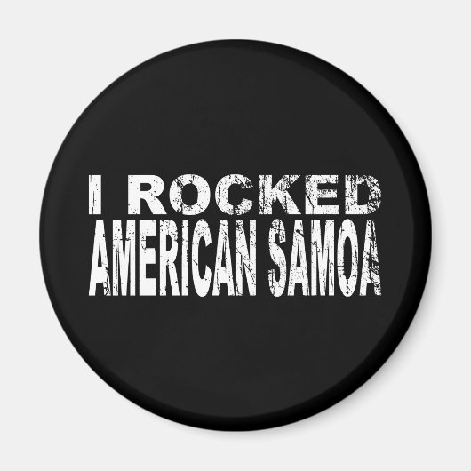 Amerikaans-Samoa Magneet (Voorkant)