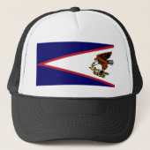 Amerikaans Samoa-Pet Trucker Pet (Voorkant)