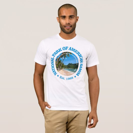 Amerikaans-Samoa (rd)2 T-shirt (Voorkant volledig)