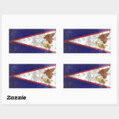 Amerikaans Samoa Rechthoekige Sticker (Vel)