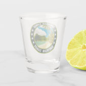 Amerikaans Samoa Shot Glas (Achterkant)