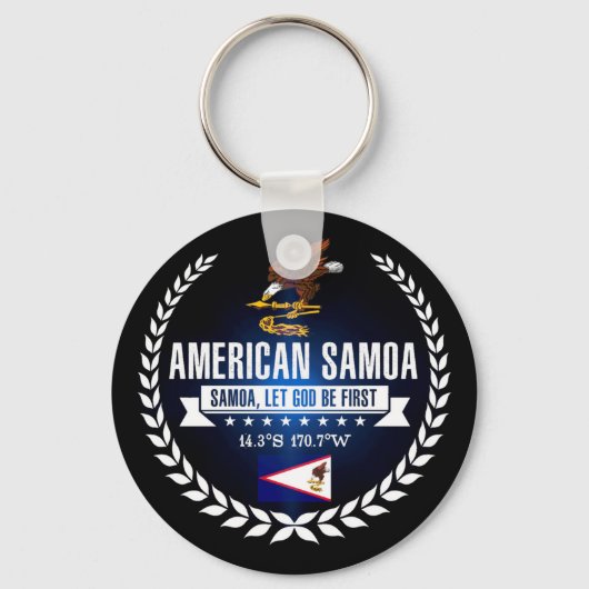 Amerikaans Samoa Sleutelhanger (Voorkant)