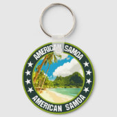 Amerikaans Samoa Sleutelhanger (Achterkant)