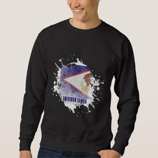 Amerikaans Samoa Splash Trui (Voorkant)