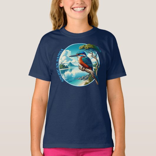 Amerikaans-Samoa - Stille Zuidzee T-shirt (Voorkant)